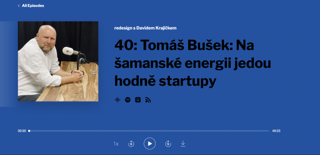 Na šamanské energii jedou hodně startupy